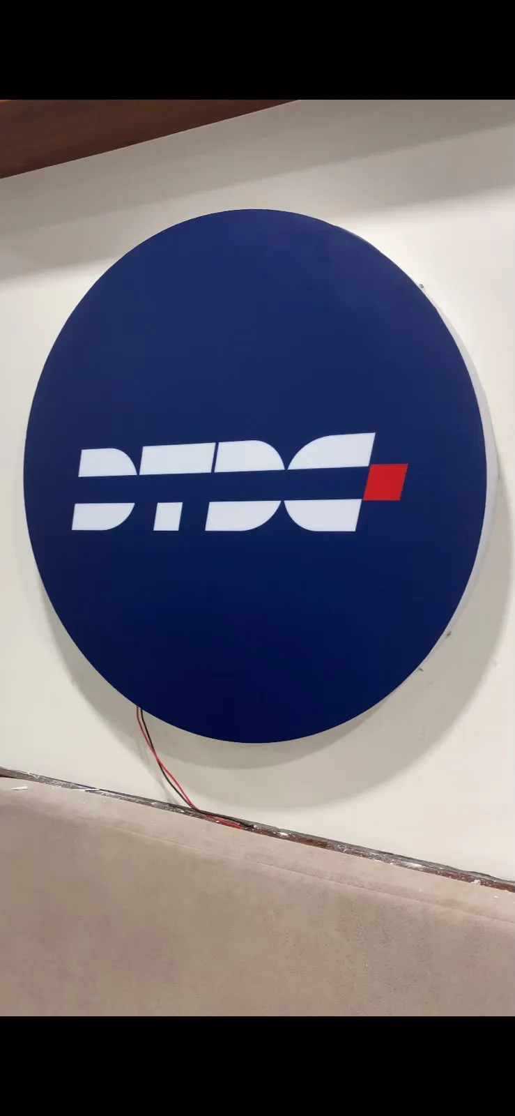 DTDC sign board Bangalore