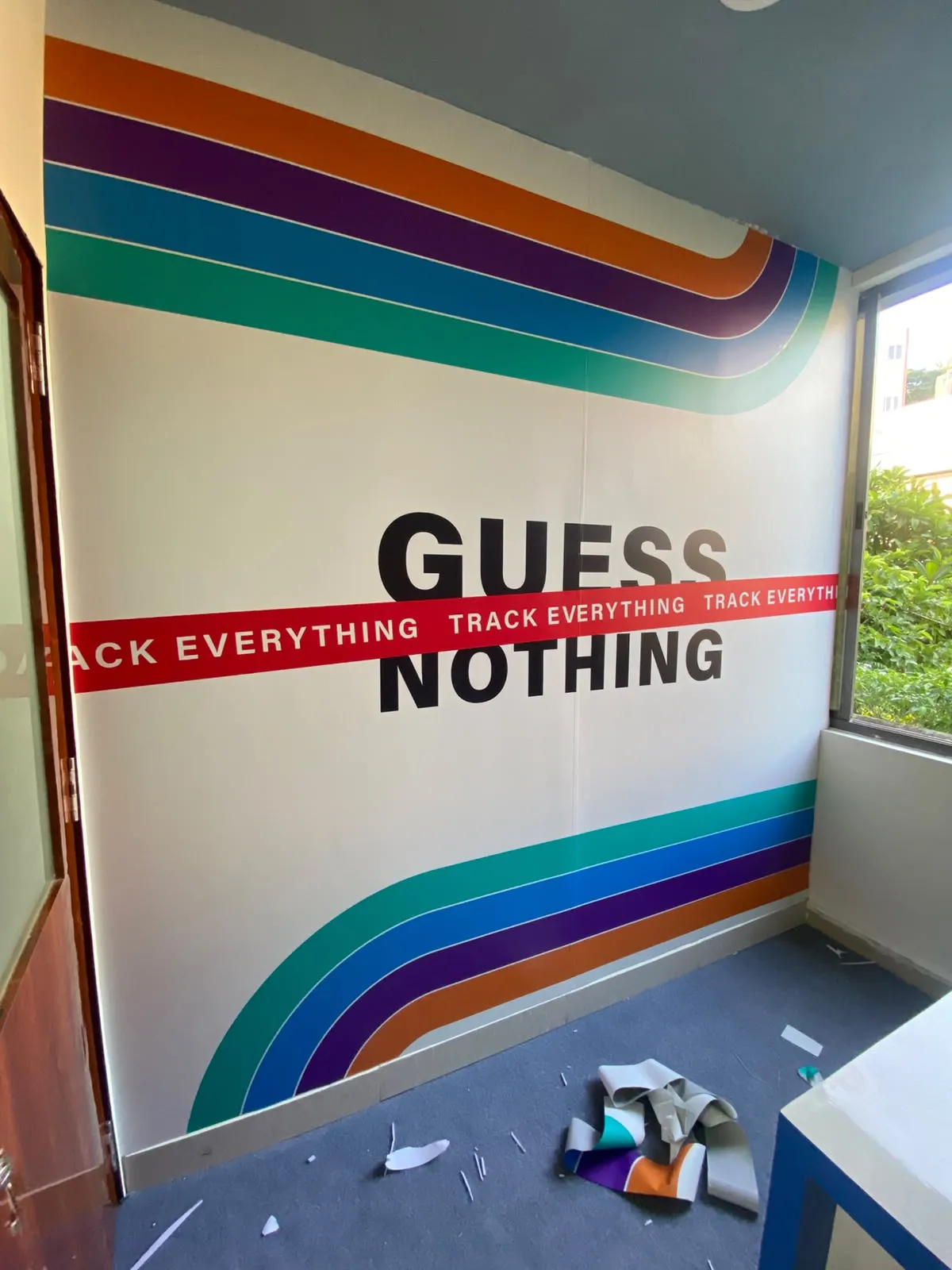 DTDC office branding bangalore